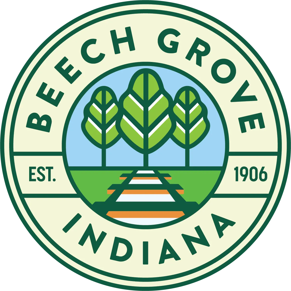 Beech Grove Indiana city logo.